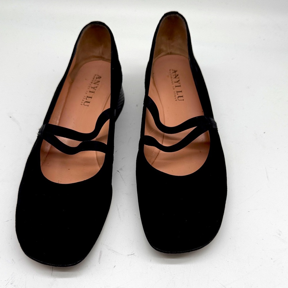Anyi Lu suede shoes 11 1/2 US